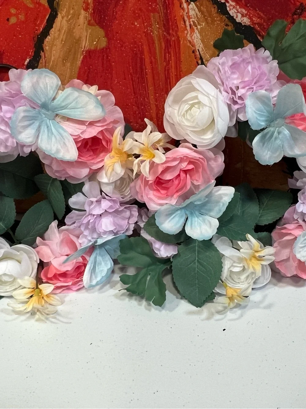 Michael's Ashland Mini floral wreaths (set of 6, 2 of each shown)